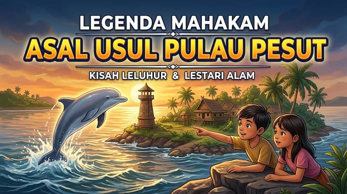 Asal-Usul Pulau Pesut